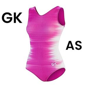 NEW!!! GK Girls Fierce Fade Gymnastics Leotard